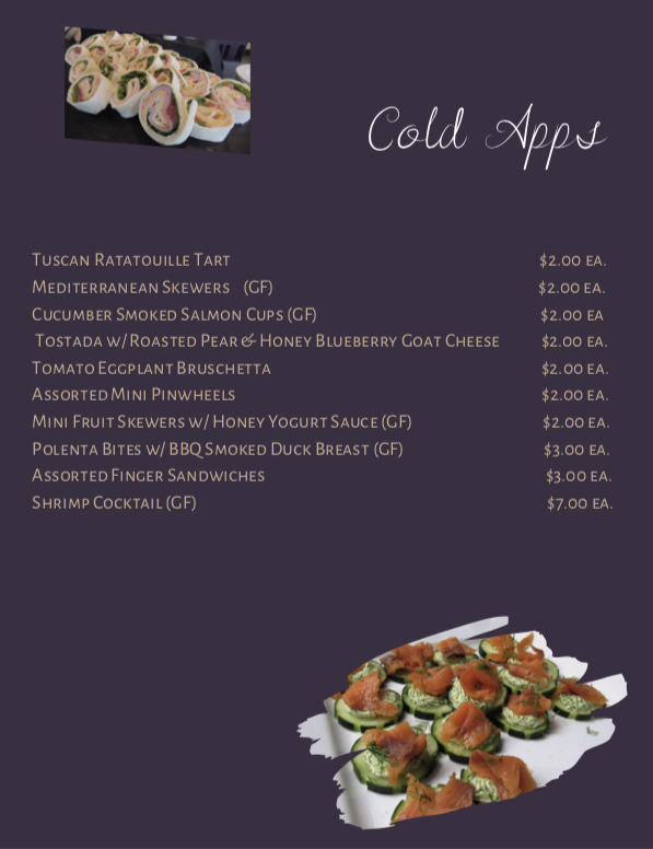 Catering Menu Sodexo at Kansas State University United States